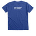 1 of 10,000 babies, a Heather True Royal Premium V-Neck Tee (back-view)