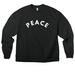 Peace Pres Sweatshirts, a Vintage Black Premium Heavyweight Crewneck Sweatshirt