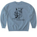 Davenport North Dance(26) Tshirt Fundraiser!&nbsp;, a Stone Blue Softstyle Crewneck Sweatshirt