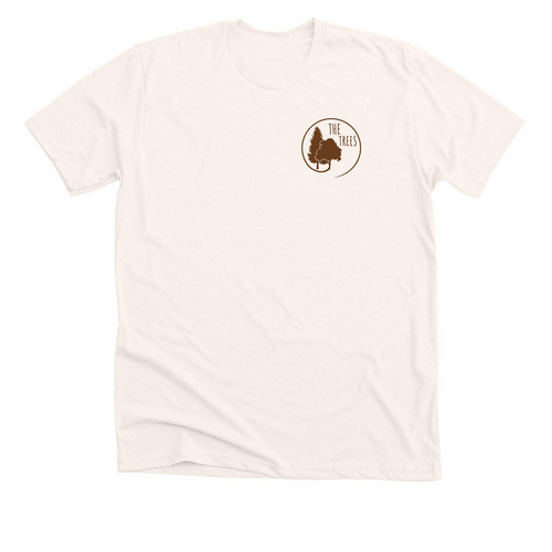 The Trees Labyrinth Shirt (Natural), a Heather Natural Premium Unisex Tee