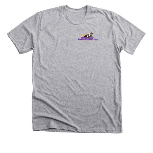 KEE Bernedoodles & Bernese Mountain Dogs, a Athletic Heather Premium Unisex Tee