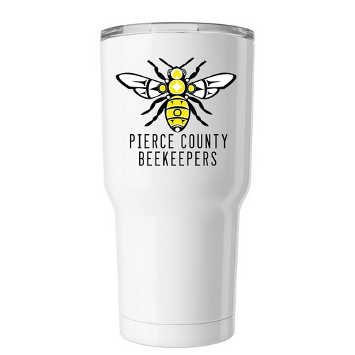 PCBA Tumbler, a White Insulated Tumbler
