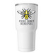 PCBA Tumbler, a White Insulated Tumbler
