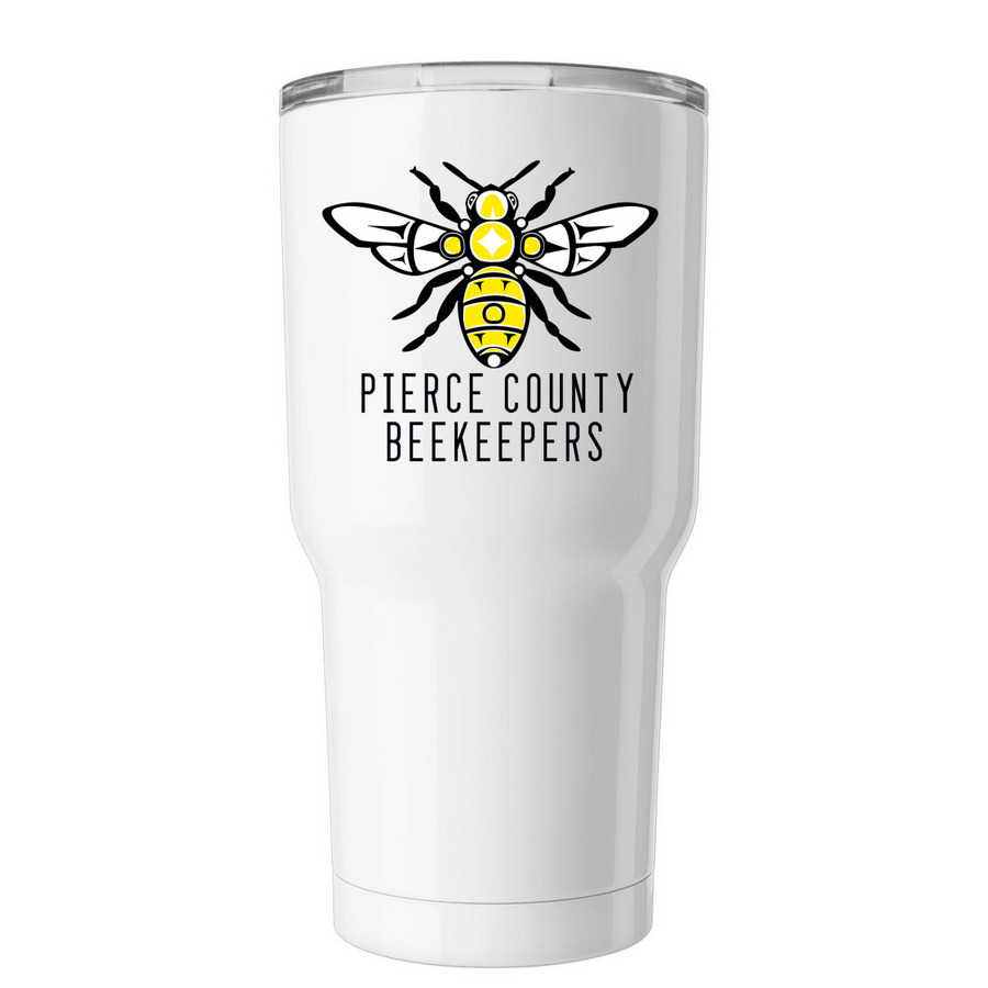 PCBA Tumbler, a White Insulated Tumbler
