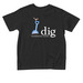 DIG Toddler Shirts - Classic Logo, a Black Toddler Tee
