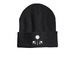 Beanie with TDK Logo, a Heather Charcoal Printed Cuffed Beanie