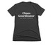 Chaos Coordinator, a Charcoal Women's Slim Fit Tee