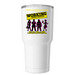 Working Insulated Tumbler, a White Insulated Tumbler