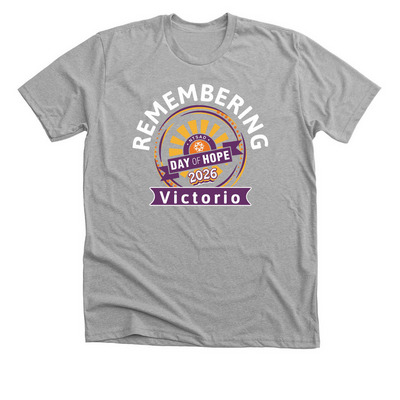 Unidos x Victorio, a Athletic Heather Premium Unisex Tee