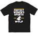 WOLF Sports - Protect Women's Sports, a Black Classic Performance Tee
