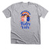 Red White & Blue Baby Vols, a Athletic Heather Premium Unisex Tee