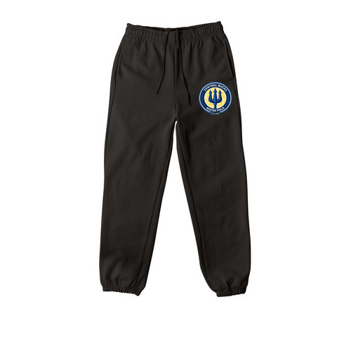 Emblem Branded Pants, a Black Premium Heavyweight Jogger