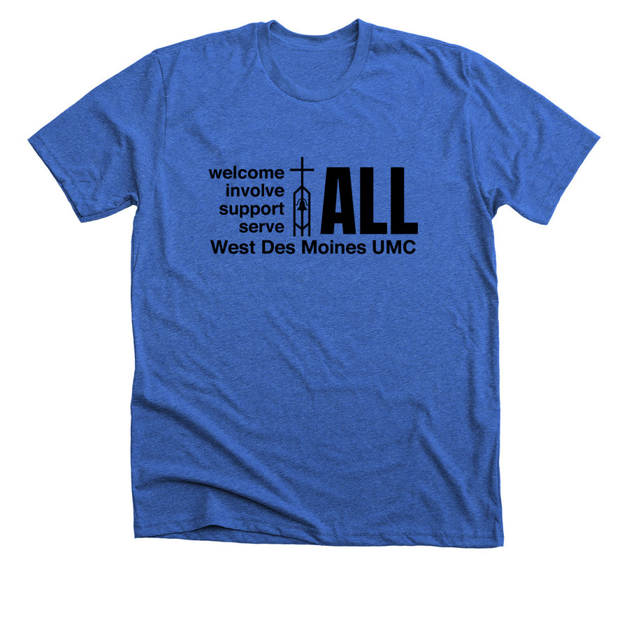 WDM UMC&nbsp;, a Heather True Royal Premium Unisex Tee