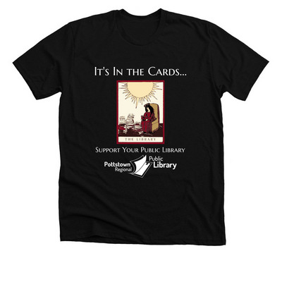 It's In the Cards..., a Solid Black Blend Premium Unisex Tee