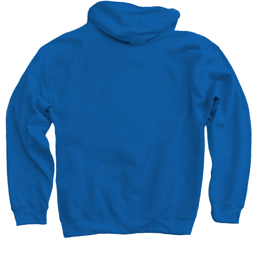Buffalo Underdogs Rescue, a Royal Blue Pullover Hoodie (back-view)
