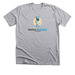 Native BioData Consortium, a Athletic Heather Premium Unisex Tee