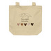 EVERY NEIGHBOR, a Oyster Organic Cotton Tote Bag