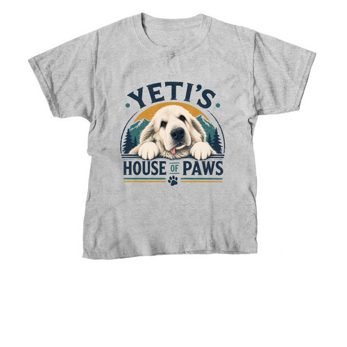 The Yeti Kiddos, a Sport Grey Youth Unisex Tee