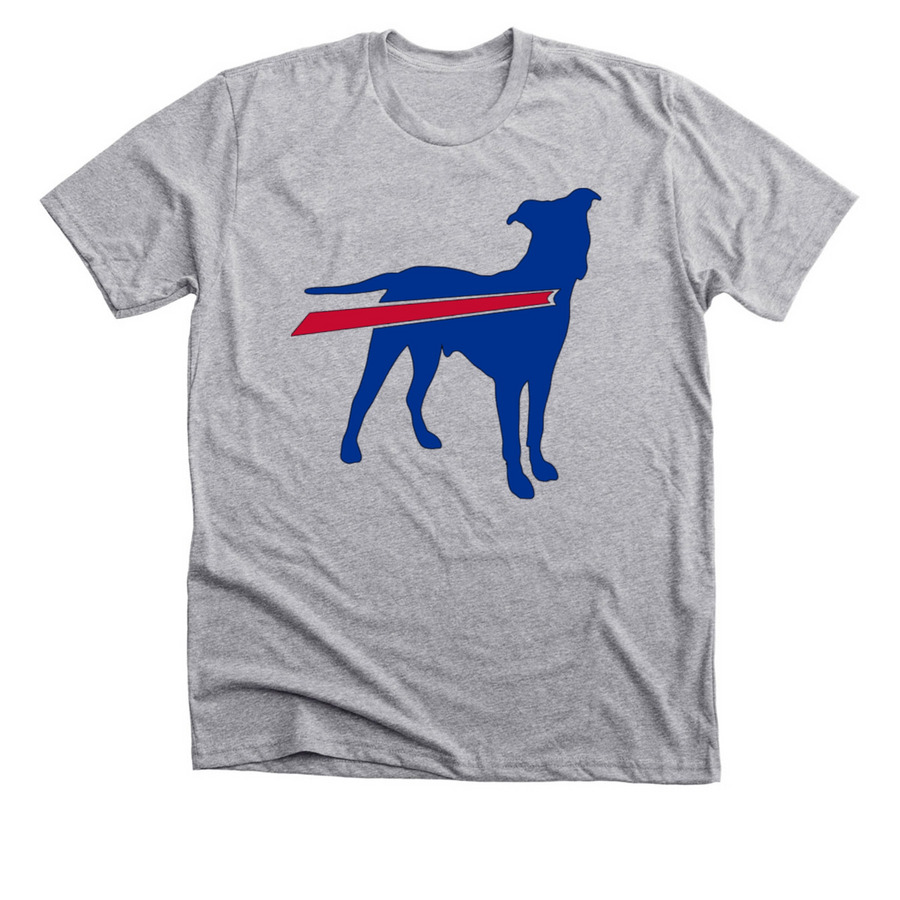 Buffalo Underdogs Mafia, a Athletic Heather Premium Unisex Tee