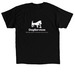 Employee Shirts, a Black Classic Unisex Tee (back-view)