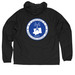 Deployment Windbreaker, a Black Quarter-Zip Windbreaker (back-view)