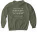Shirts and sweatshirts, a Military Green Gildan Softstyle Pullover Hoodie (back-view)