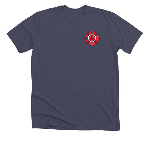 BMPFFA Therapy Dog Fundraiser&nbsp;, a Heather Midnight Navy Premium Unisex Tee