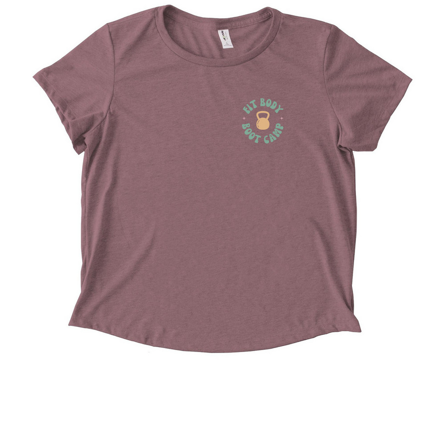 Strong Mom's Club, a Vintage Rose Allmade Eco Triblend Women?s Scoop Neck Tee