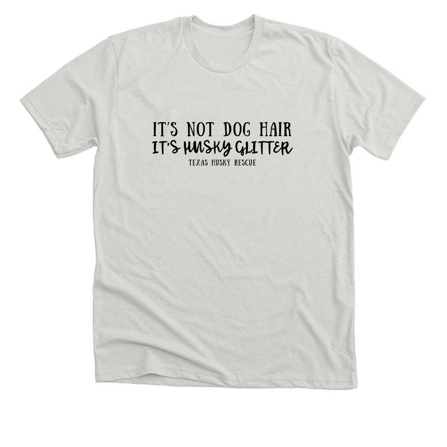 TXHR - Husky Glitter, a Heather Cement Premium Unisex Tee