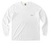 Classic Logo Pocket Tee, a White Comfort Colors Long Sleeve Pocket Tee