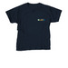 Support unstoppable kids fighting cancer!, a Navy Youth Unisex Tee