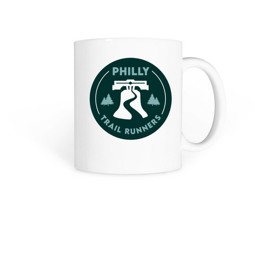 Philly Trail Runners Mug&nbsp;, a White Coffee Mug