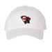 Charleston Mikey Hat, a White Printed Pigment Dye Baseball Cap