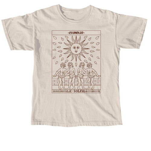 Chillin' in the Sun, a Ivory Comfort Colors Unisex Tee