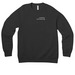 Probably Microdosing Cozy Crewneck, a Black Premium Raglan Crewneck Sweatshirt
