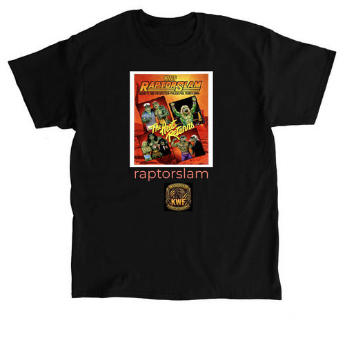 kwf raptorslam tees, a Black Classic Unisex Tee