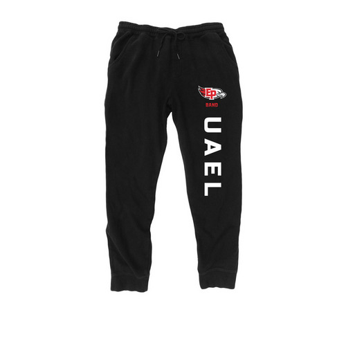 Joggers, a Black Midweight Fleece Joggers