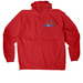 Single Logo Windbreaker, a True Red Packable Anorak