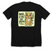 Orange Tabby Love, a Solid Black Blend Premium Unisex Tee (back-view)