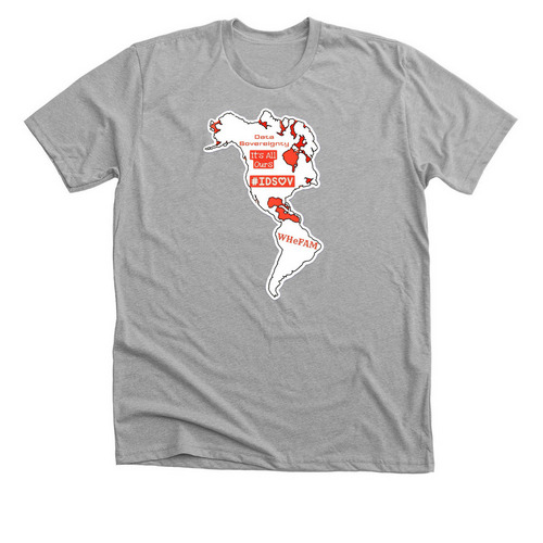 WHeFaM, a Athletic Heather Premium Unisex Tee