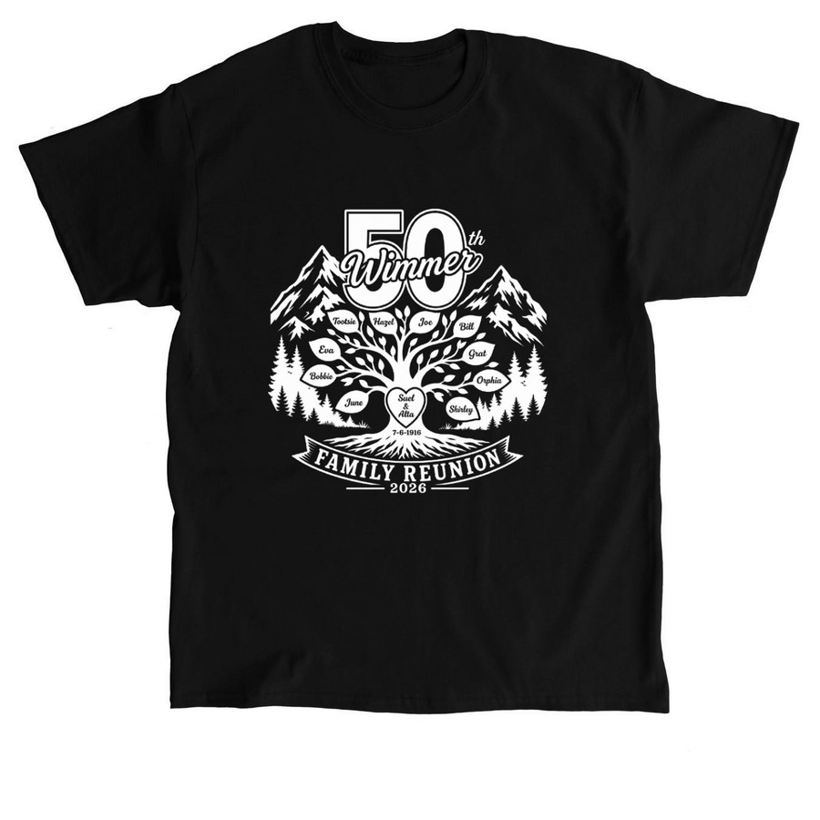 Adult Classic Tee, a Black Classic Unisex Tee