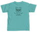 My Dog Thinks I'm Cool., a Seafoam Comfort Colors Unisex Tee (back-view)