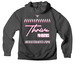 THRIVE LINE - PINK, a Asphalt Premium Heavyweight Pullover Hoodie (back-view)