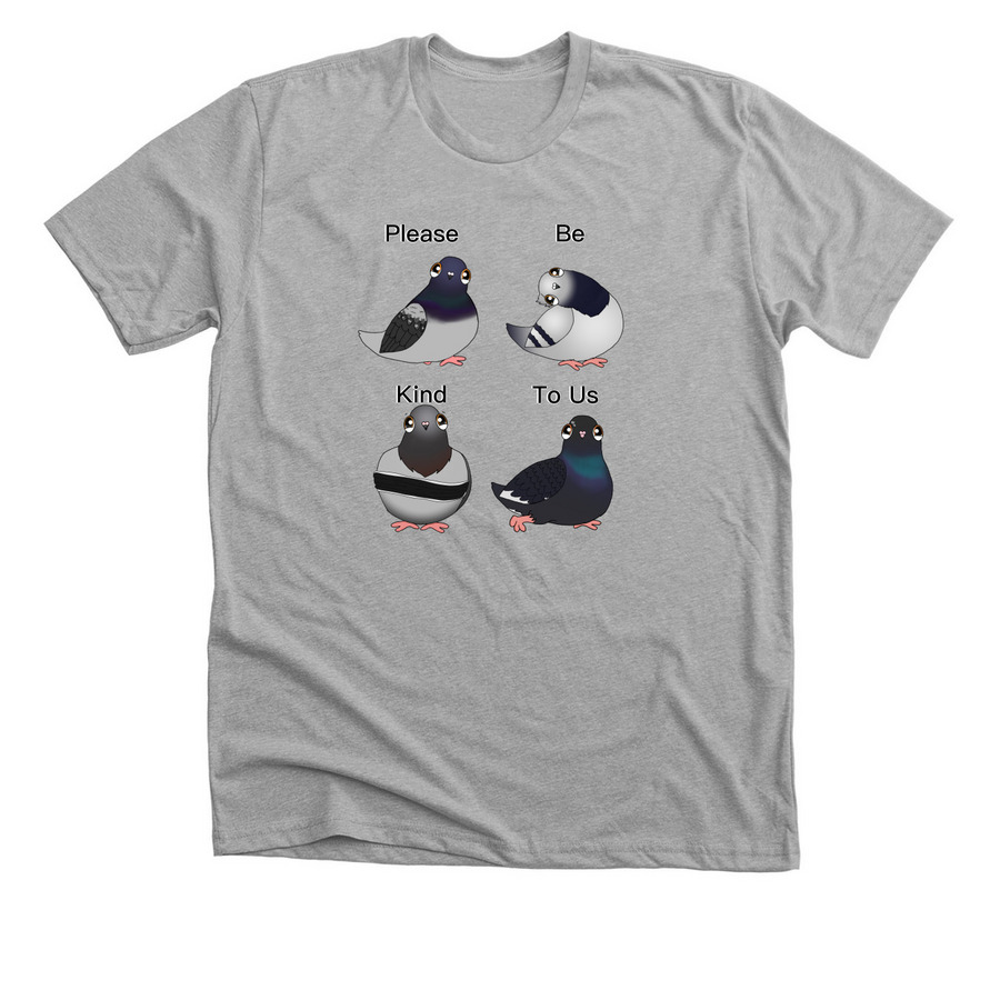 Be kind, a Athletic Heather Premium Unisex Tee