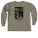 Support Small Press, a Sandstone Comfort Colors Long Sleeve Tee