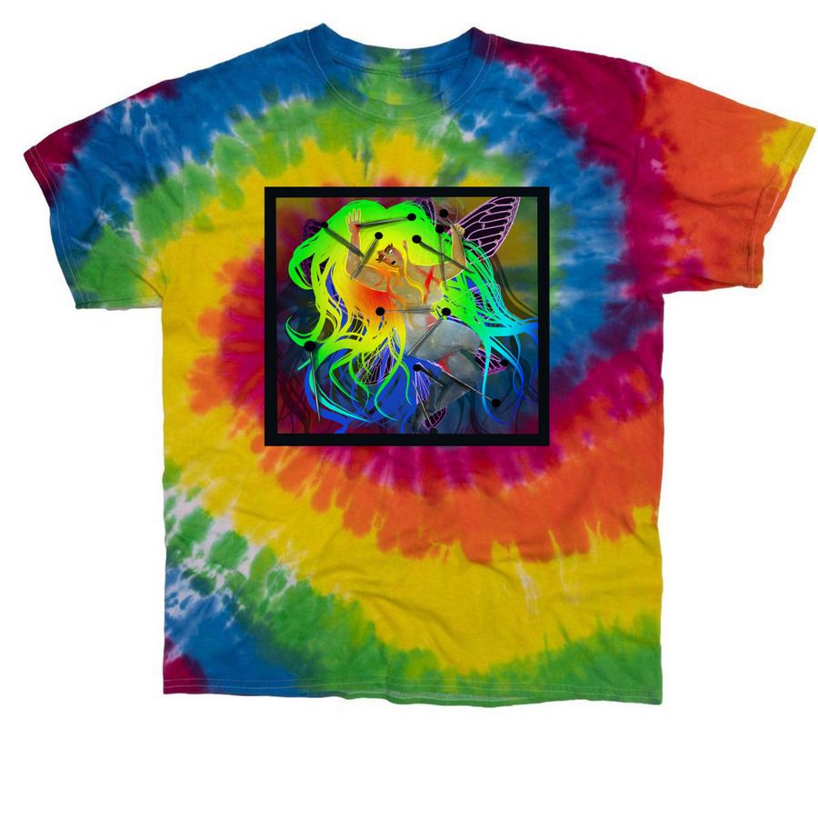 Pinned Pride, a Moondance Classic Tie Dye Tee