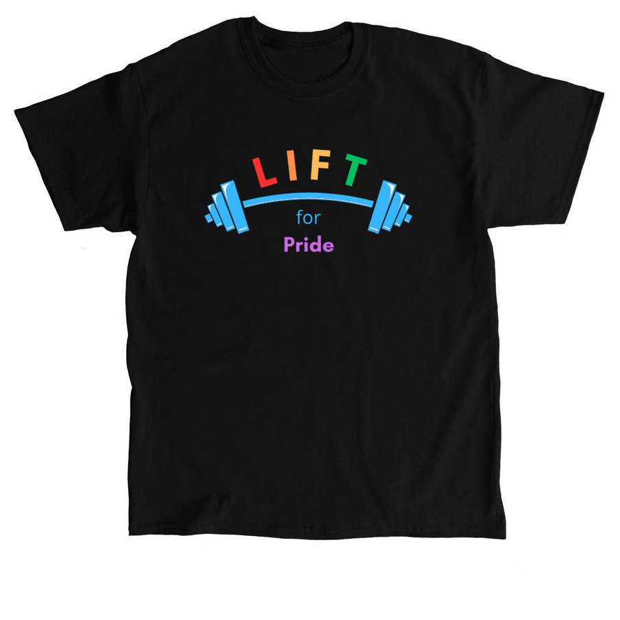 Lift for Pride 2026, a Black Classic Unisex Tee