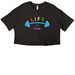 Lift for Pride 2026, a Black Women?s Cropped Cotton Tee
