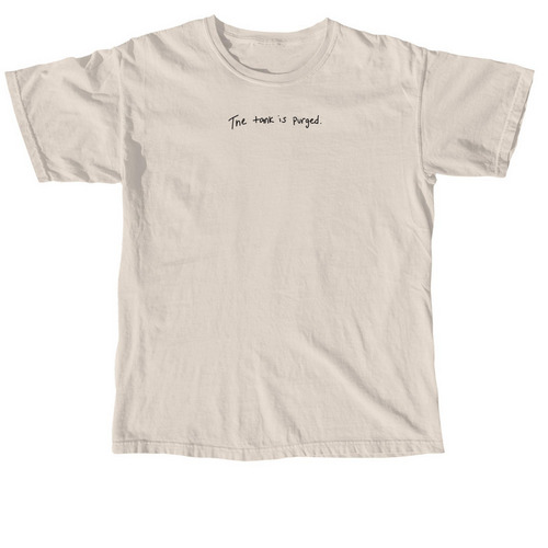 The Tank Is Purged, a Ivory Comfort Colors Unisex Tee