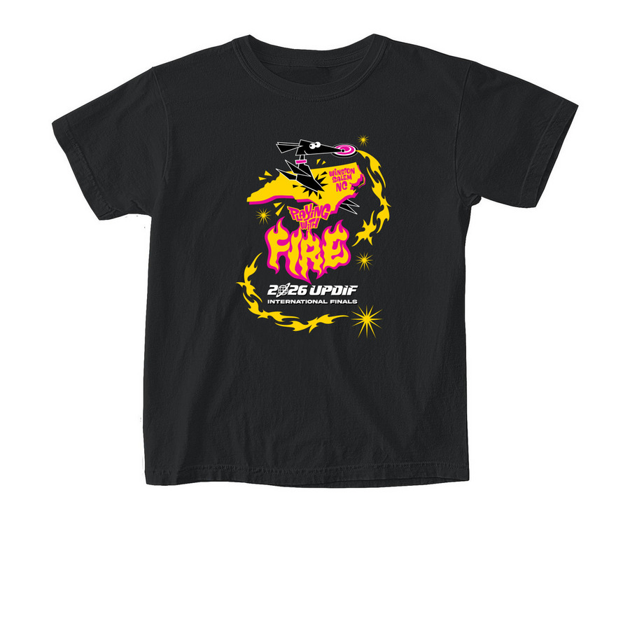 UPDIF 2026, a Black Comfort Colors Youth Tee